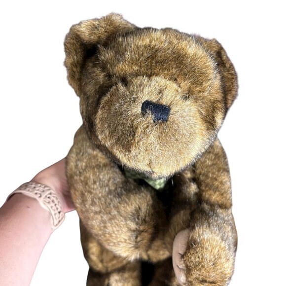 Vintage 2004 Boyds Collection Ltd Brown Teddy Bear Fully Jointed Head Down - Picture 2 of 7